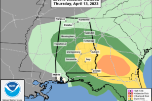 Storms Settle Down After Sunset; Only Isolated Showers Tonight