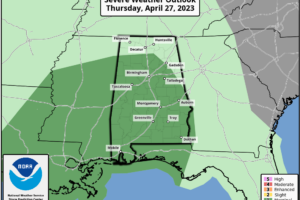 Showers Tomorrow; A Few Strong Storms Thursday Showers Tomorrow; A Few Strong Storms Thursday
