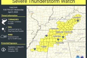 Showers/Storms Creeping Into Alabama Tonight; Cooling Trend Ahead