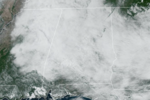 Midday Nowcast: Cloudy, but Not as Stormy Today