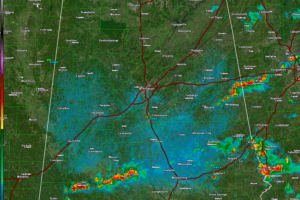 Cold Front Pushing Southeast