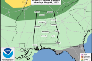 Scattered Showers Today/Tomorrow; Summer-Like Temperatures This Week