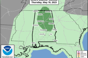 Another Day Of Showers And Strong Storms