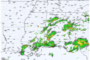 Scattered Strong Storms Continue Across Alabama This Afternoon
