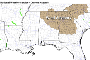 Still Windy Today; Dry Through Thursday