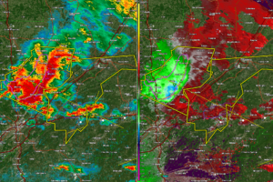 High Probability of Wind Damage Now for Blount, northeastern Jefferson, St. Clair and Etowah Counties