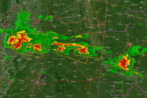 More Mississippi Storms Upstream From Central Alabama