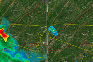 Watch Out NE Jefferson and Northern St. Clair: Intensifying Storms