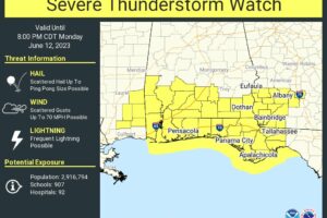 Storms For South Alabama This Evening; Statewide Tomorrow/Wednesday