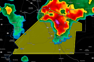 CANCELLED — Severe T-Storm Warning for Parts of Talladega Co. Until 5:15 pm