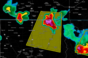 Severe T-Storm Warning for Parts of Madison Co. Until 6:30 pm