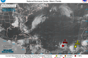 Invest 92L Likely to Become Depression Soon and Bret Early in the Week