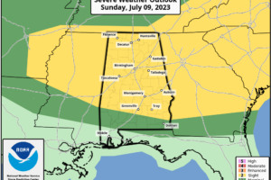 Summer Storms Increase In Coverage Tomorrow/Sunday