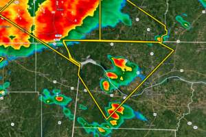 Expired – Severe T-Storm Warning for Parts of Colbert, Lauderdale Co. Until 7:30 pm