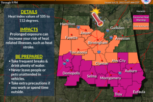 Midday Nowcast: Big HEAT Means Big STORMS