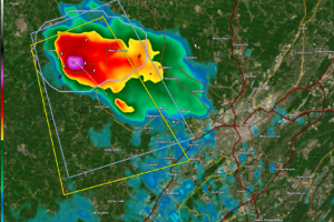 Strong Storm over Walker, Western Jefferson: Severe Thunderstorm Warning CANCELED