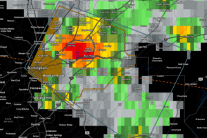 Winds Gust to 71 mph at BHM Airport!