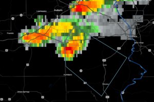 Strong Storm in Lee County