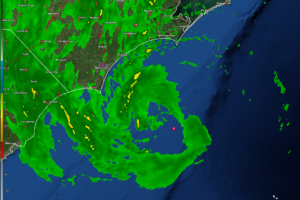 Ophelia a Few Hours from Landfall, Still a Tropical Storm, But Still Time for it to Become a Hurricane