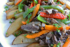 Alabama NewsCenter — Recipe: Loaded Philly Cheesesteak Potato Wedges