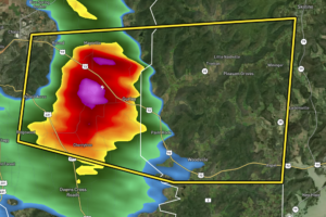 Severe Thunderstorm Warning for Jackson & Madison Co. Until 9:45 pm