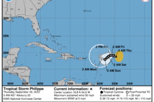 Dry Through Much Of Next Week