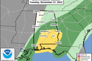 Strong Storms Still Possible For SE Alabama Today