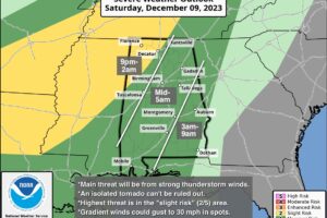 Strong Storms Arrive Tomorrow Night