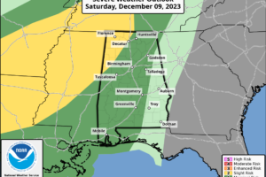 Rain/Storms Return To Alabama Over The Weekend