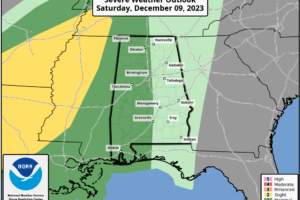 Rain/Storms Return To Alabama Over The Weekend