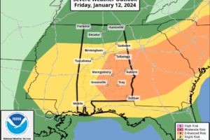 Dry Tomorrow; Severe Storms Possible Friday