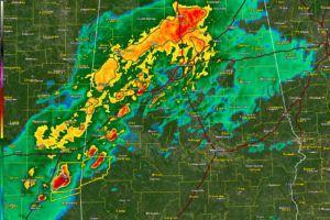 Severe Thunderstorm Warning for Choctaw County Until 215 am
