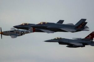 Alabama NewsCenter — Alabama Air National Guard F-35 Lightning Red Tails take flight