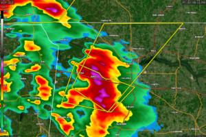 Severe T-storm Warning for Parts of Lauderdale & Colbert Co. Until 8:15pm