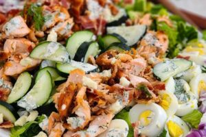Alabama NewsCenter — Recipe: Salmon Cobb Salad with Creamy Dill Dressing