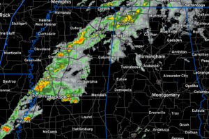 Storms Intensifying in Central Mississippi