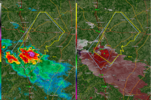 Severe Thunderstorm Warning for Parts of Cullman County