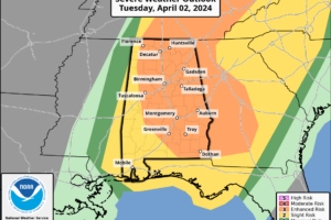 Latest SPC Update: Enhanced Risk Continues for Much of North/Central Alabama