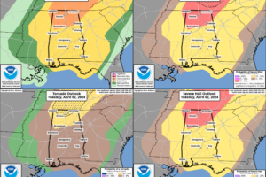 Severe Weather Alert: A Potent Storm System Targets Alabama