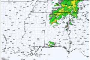 Showers Move Out Of Alabama Later Today; Dry Tomorrow/Thursday