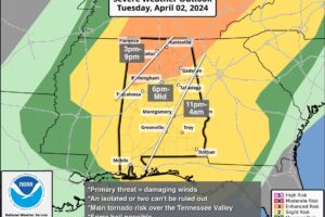 Strong/Severe Storms Possible Tomorrow Afternoon/Tomorrow Night