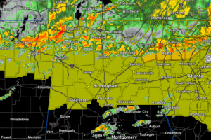 Tornado Watch Extended Southward