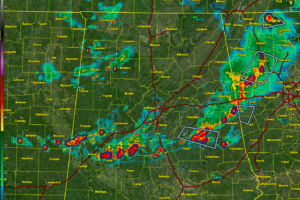 Strong Storms Across Central Alabama