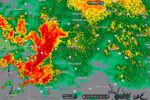Strong Storms Over Northwest Alabama