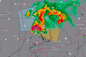 Severe Thunderstorm Warning for Northern Tuscaloosa County