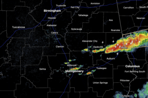 Midday Nowcast: Some Strong Storms Remain Possible, Mainly to the South