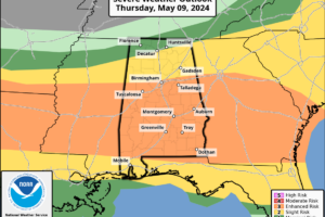 Strong Storms This Morning; More Storms Possible Tonight/Early Tomorrow