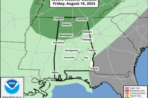 Shower/Storm Coverage A Bit Higher By Friday/Saturday