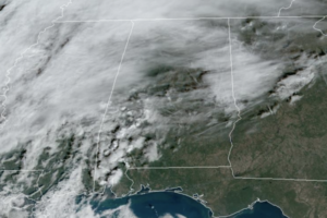Midday Nowcast: Increasing Clouds with Some Showers in the Forecast through Next Week