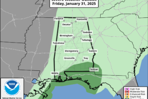 Rain Arrives Late Tonight; Very Nice Weekend Ahead